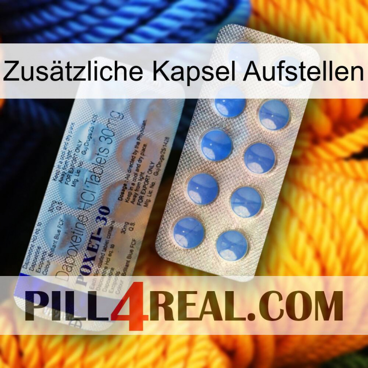 Zusätzliche Kapsel Aufstellen 39